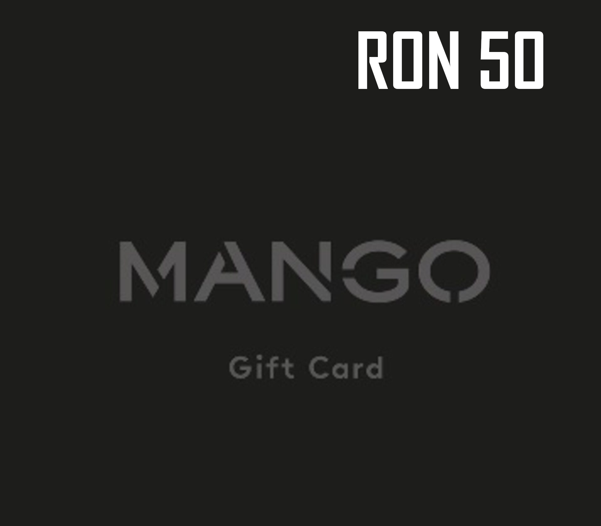 

Mango 50 RON Gift Card RO