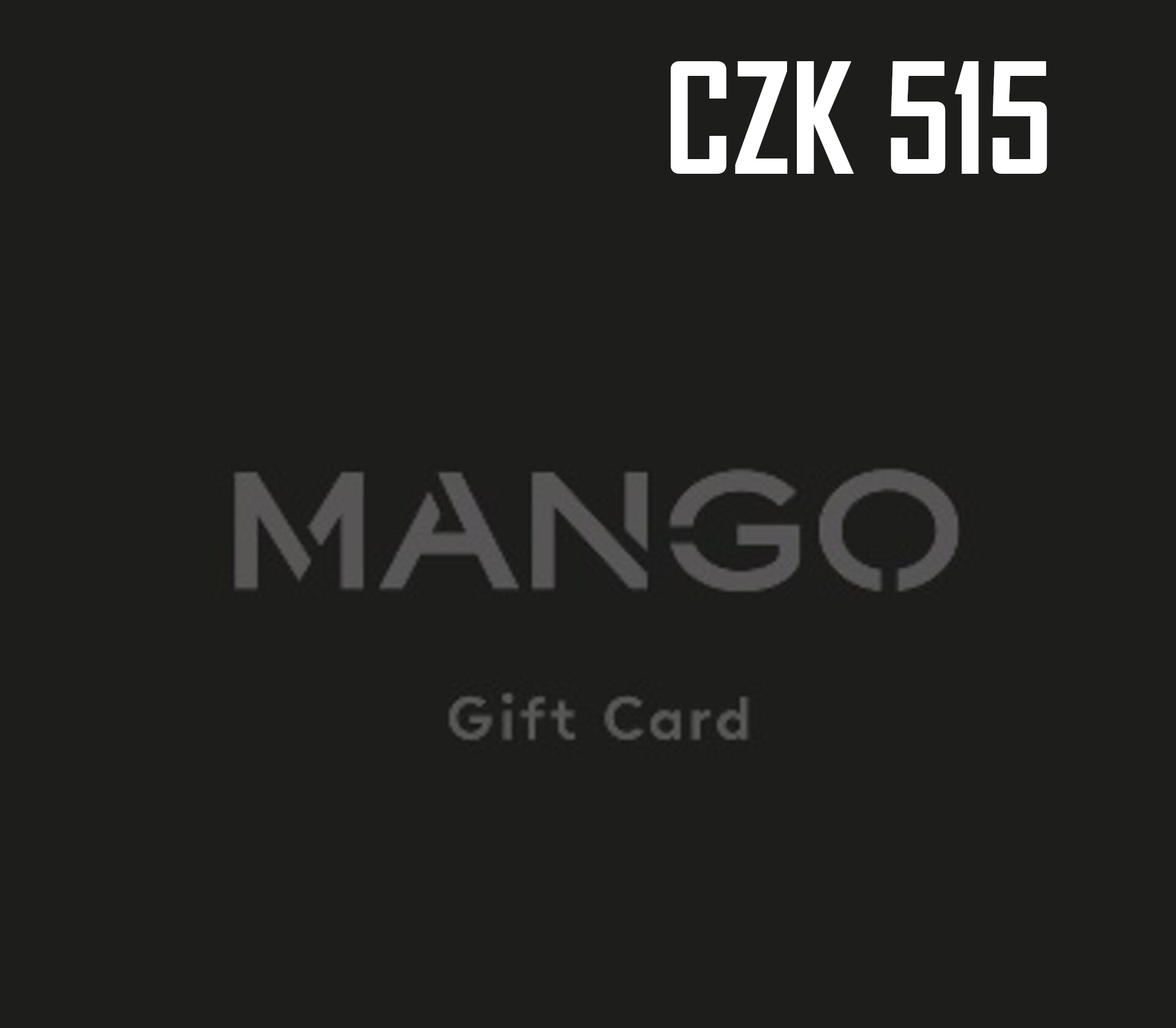 

Mango 515 CZK Gift Card CZ