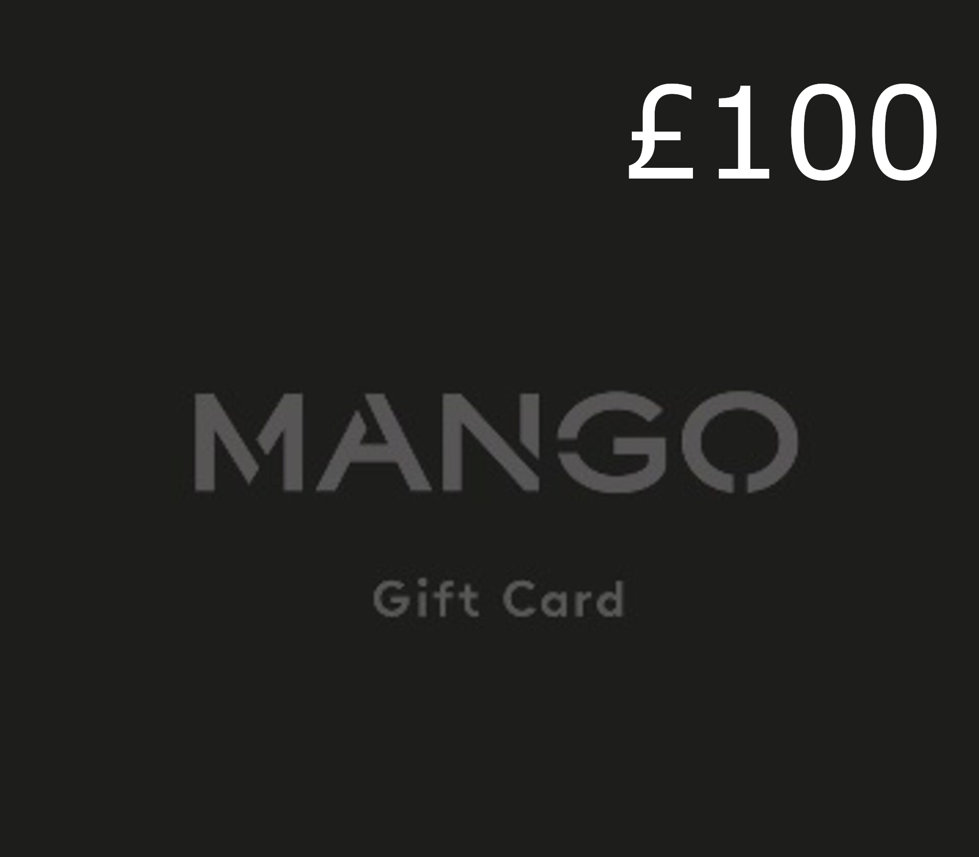 

Mango £100 Gift Card UK