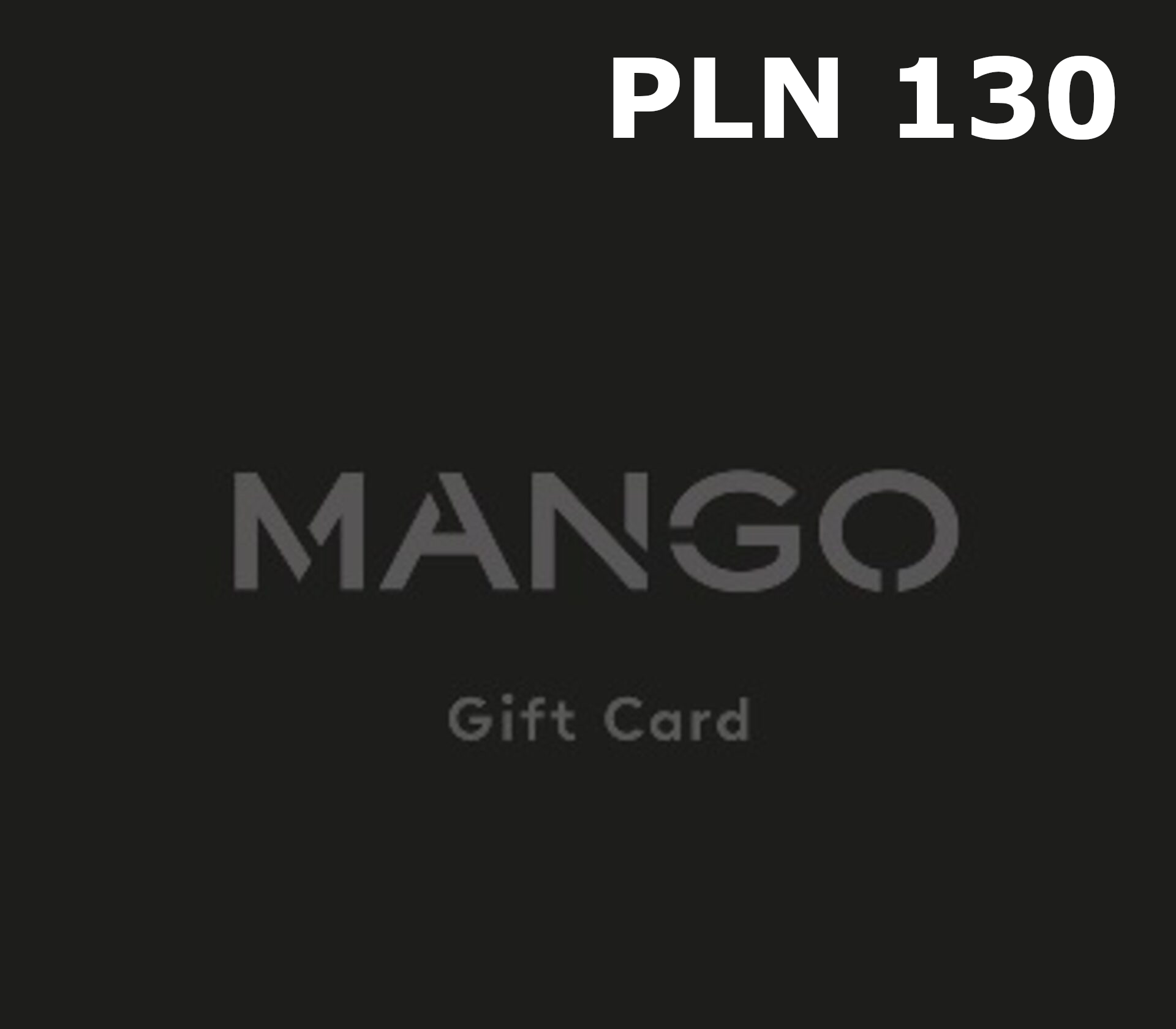 

Mango 130 PLN Gift Card PL