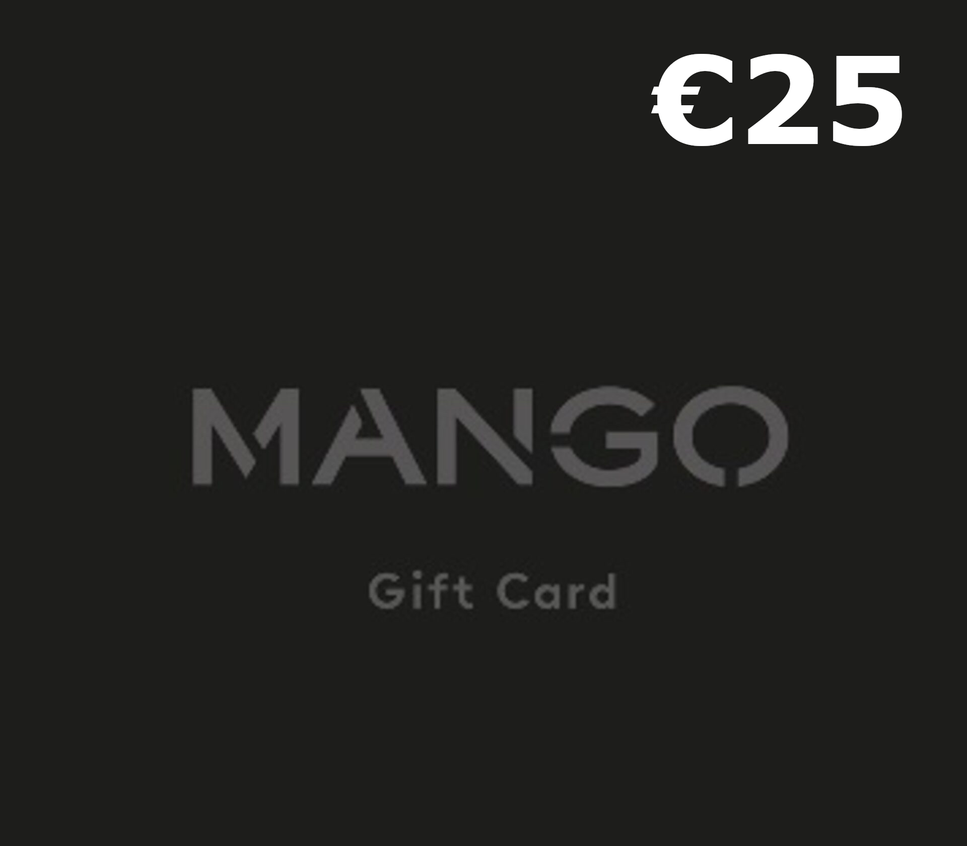 

Mango €25 Gift Card CY