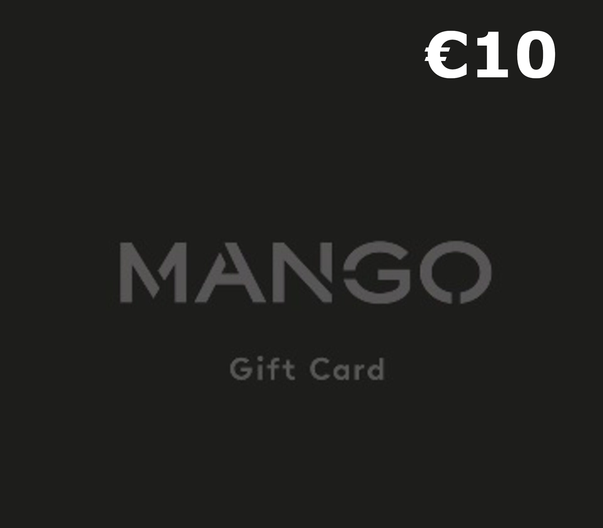 

Mango €10 Gift Card DE