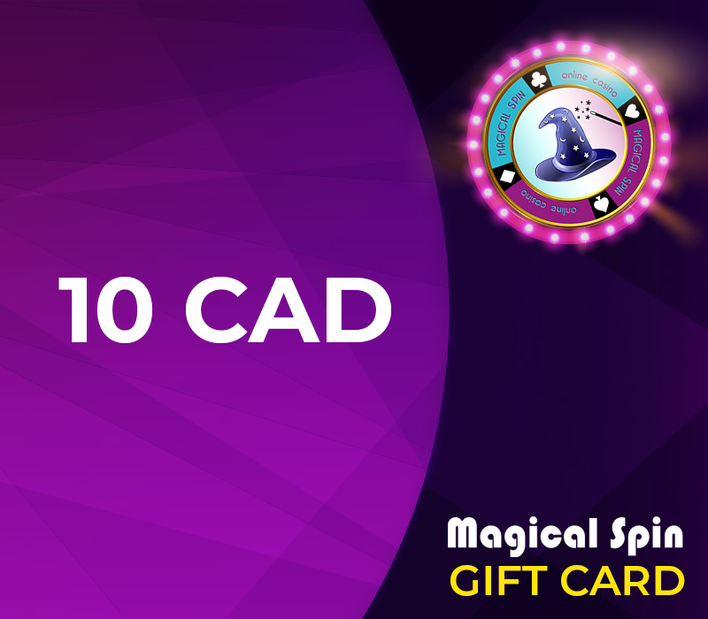 Magical spin gift card