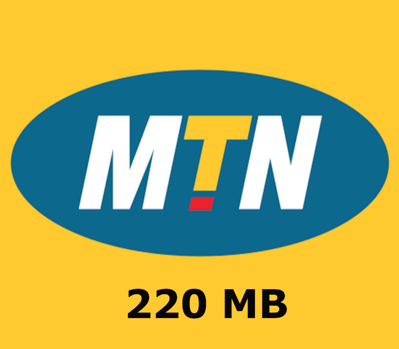 

MTN 220 MB Data Mobile Top-up CI