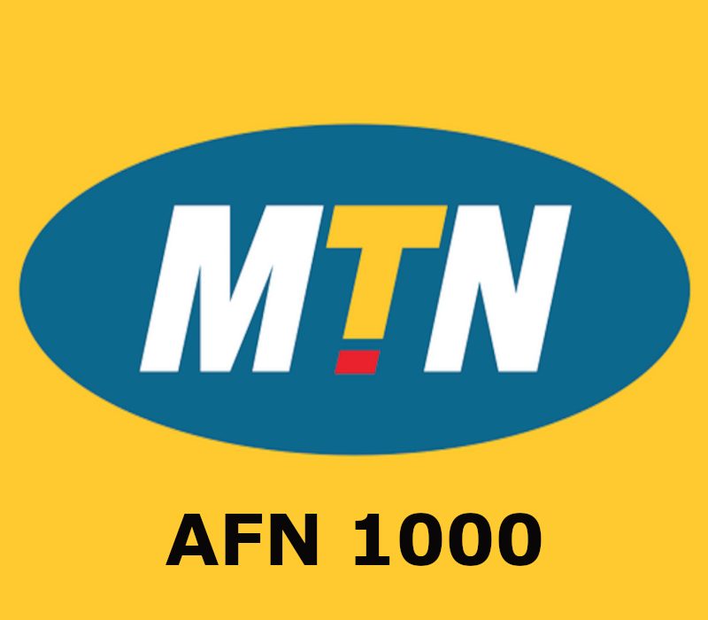 

MTN 1000 AFN Mobile Top-up AF