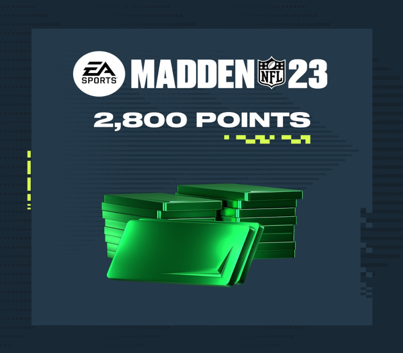 

Madden NFL 23 - 2800 Ultimate Team Points XBOX One / Xbox Series X|S CD Key