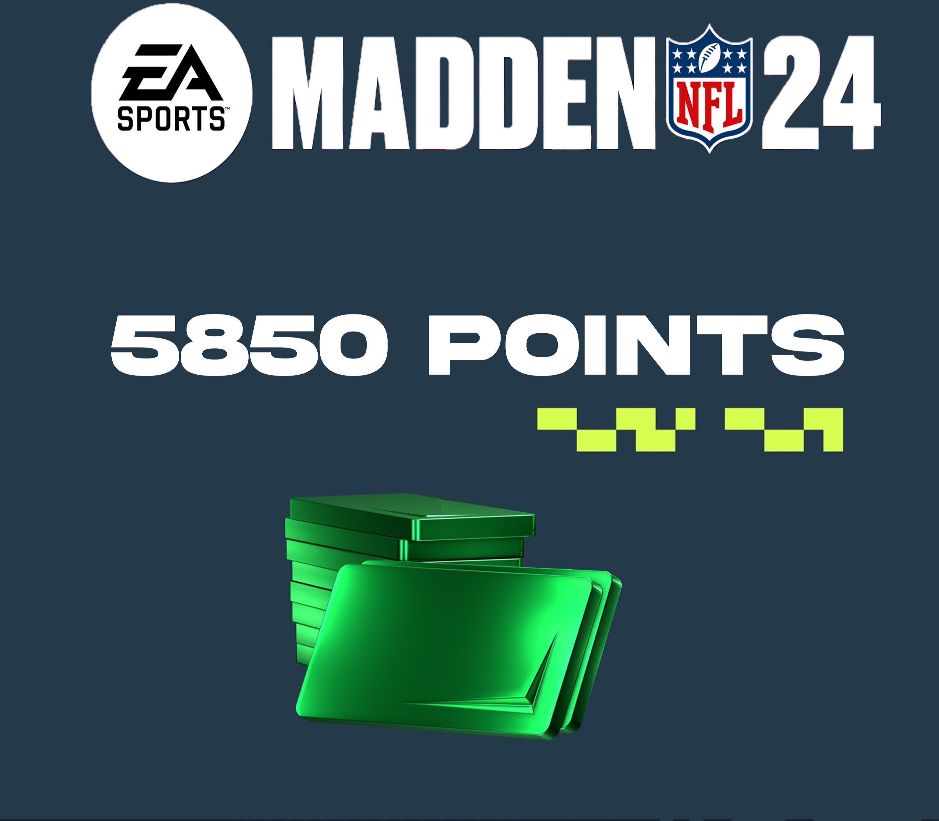 

Madden NFL 24 - 5850 Ultimate Team Points EU XBOX One / Xbox Series X|S CD Key