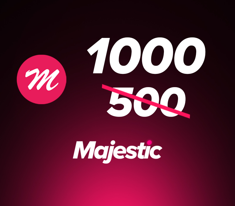 Majestic RP - 1 000 MC HALF-PRICE CIS Promo Code