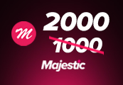 Majestic RP - 2000 MC HALF-PRICE CIS Promo Code