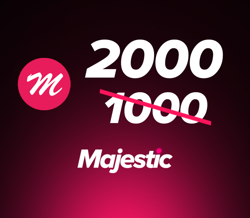 

Majestic RP - 2000 MC HALF-PRICE CIS Promo Code