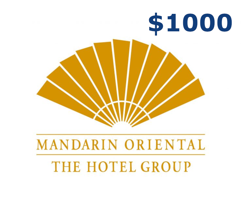 

Mandarin Oriental Hotel Group $1000 Gift Card US