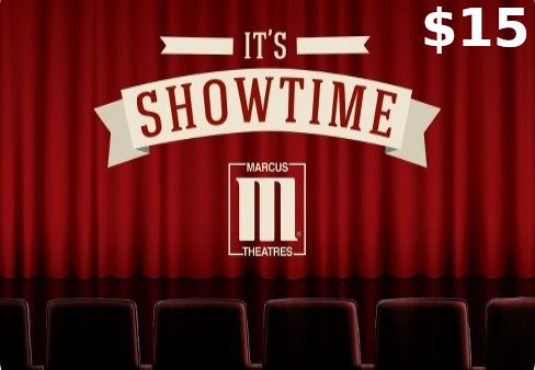 Marcus Theatres $15 Gift Card US