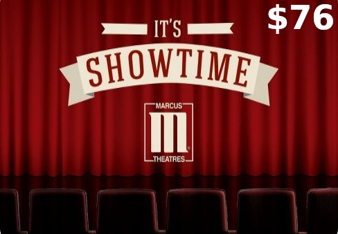 Marcus Theatres $76 Gift Card US