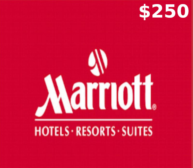 

Marriot $250 Gift Card US