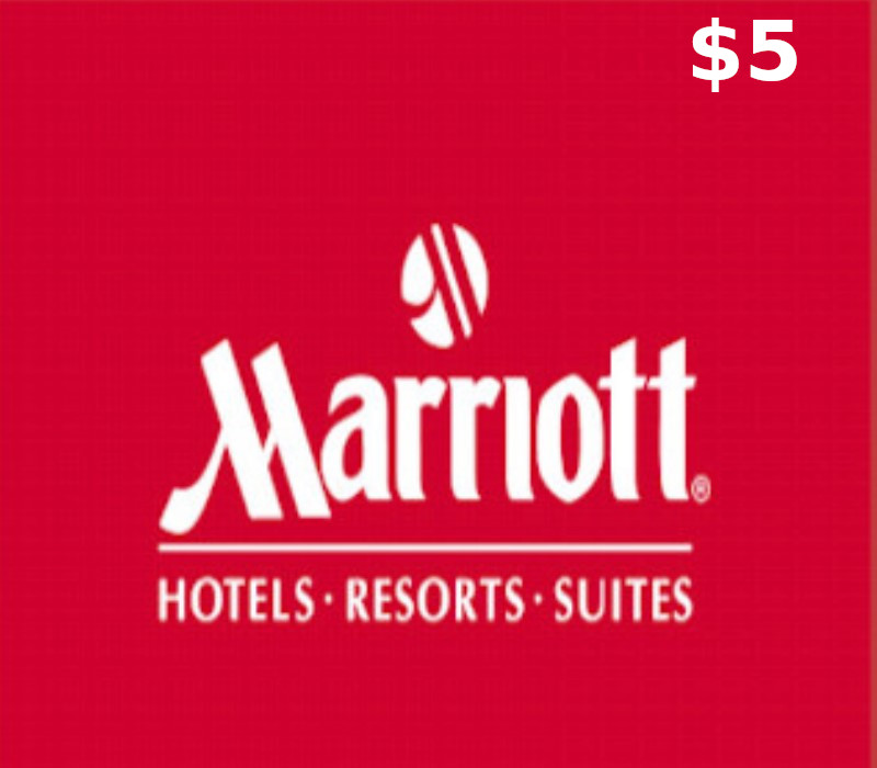 

Marriot $5 Gift Card US