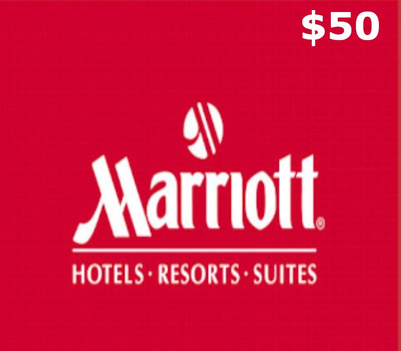 

Marriot $50 Gift Card US