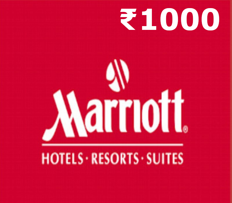 

Marriot ₹1000 Gift Card IN