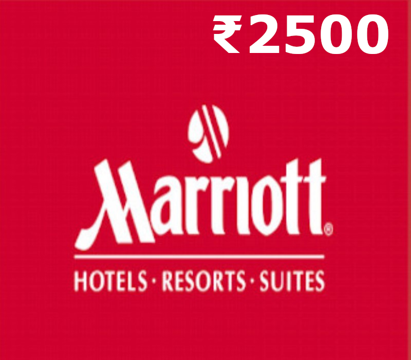 

Marriot ₹2500 Gift Card IN