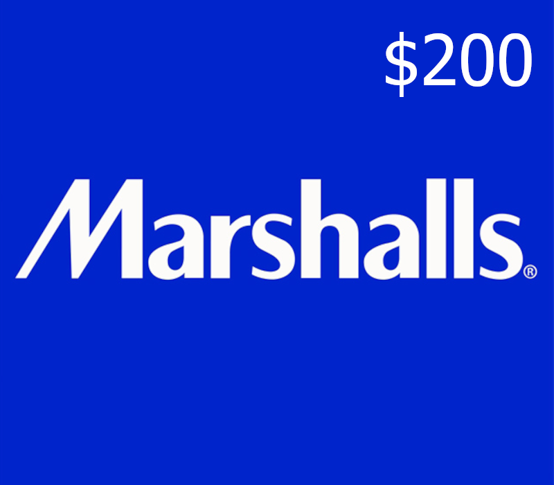 Marshalls $200 Gift Card US