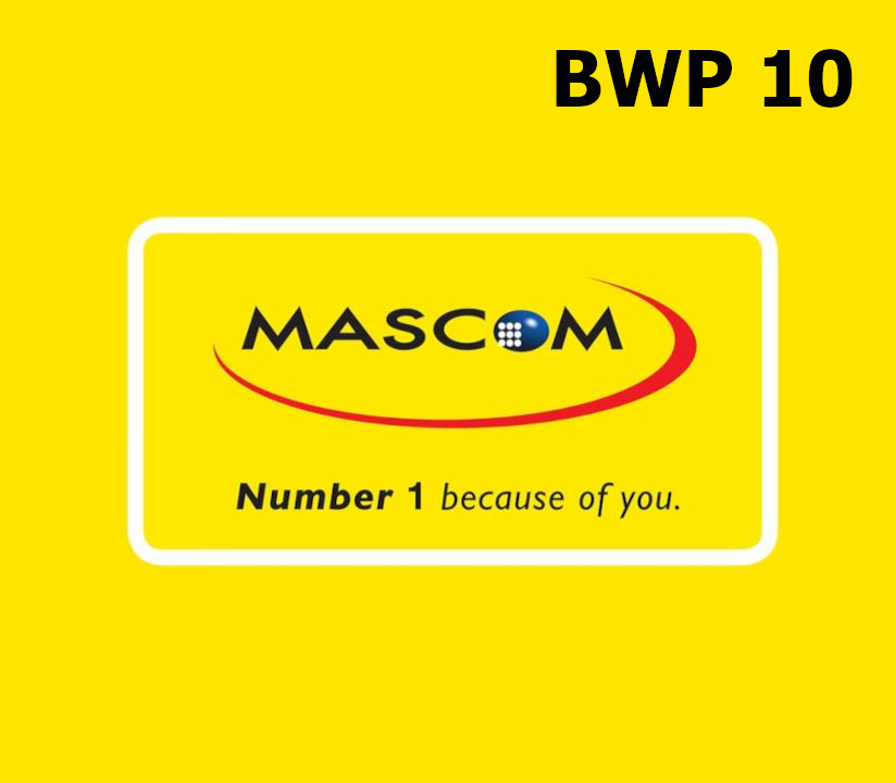 

Mascom 10 BWP Mobile Top-up BW