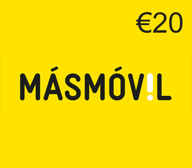 

Masmovil €20 Mobile Top-up ES