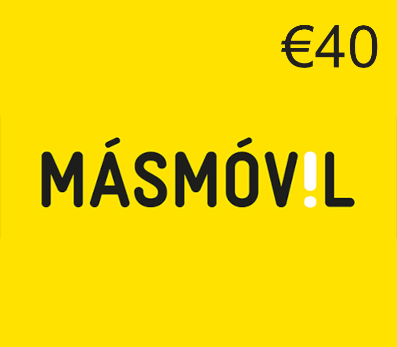 

Masmovil €40 Mobile Top-up ES