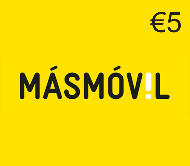 

Masmovil €5 Mobile Top-up ES