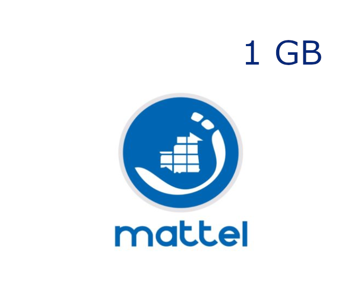 

Mattel 1 GB Data Mobile Top-up MR