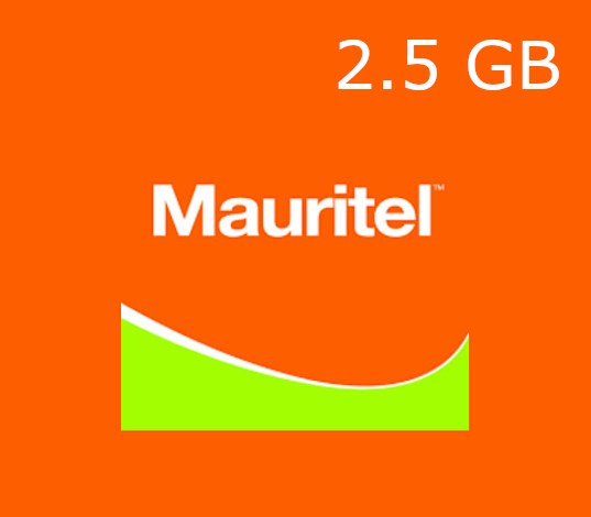 

Mauritel 2.5 GB Data Mobile Top-up MR