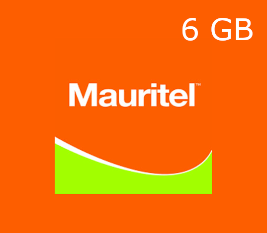 

Mauritel 6 GB Data Mobile Top-up MR