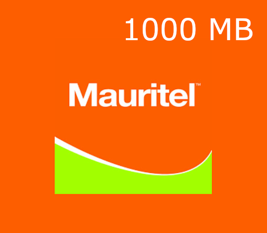 

Mauritel 1000 MB Data Mobile Top-up MR