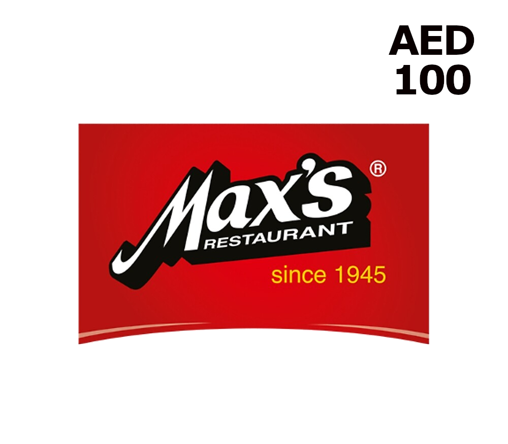 

Max's Restaurant 100 AED Gift Card AE