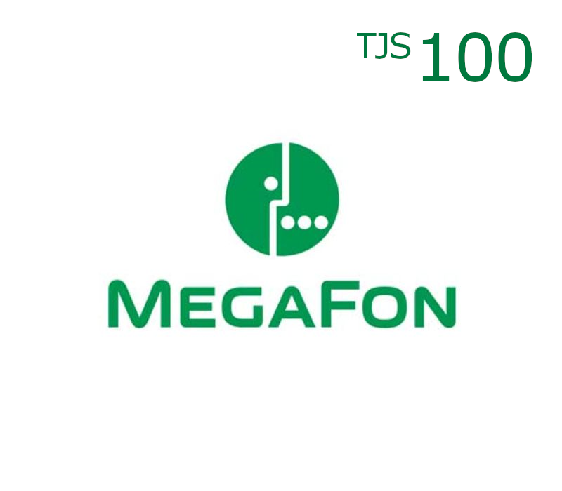 Megafon 100 TJS Mobile Top-up TJ