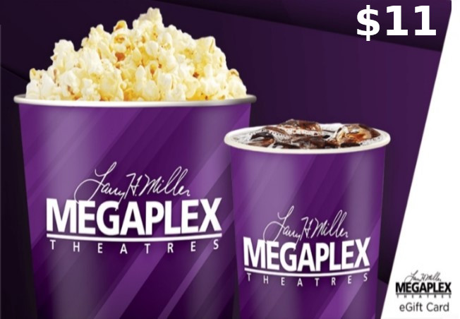 Megaplex Theatres $11 Gift Card US
