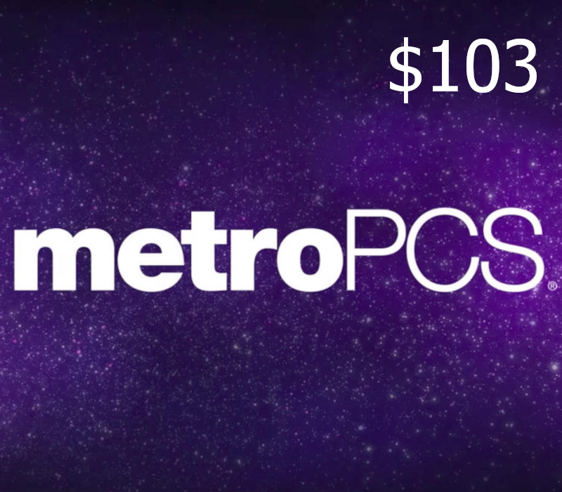 

MetroPCS Retail $103 Mobile Top-up US