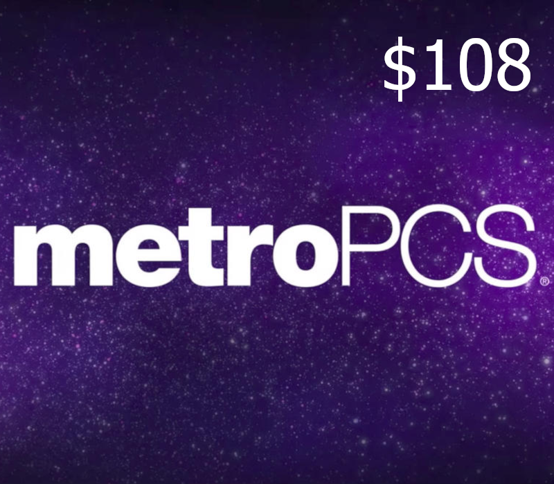 

MetroPCS Retail $108 Mobile Top-up US