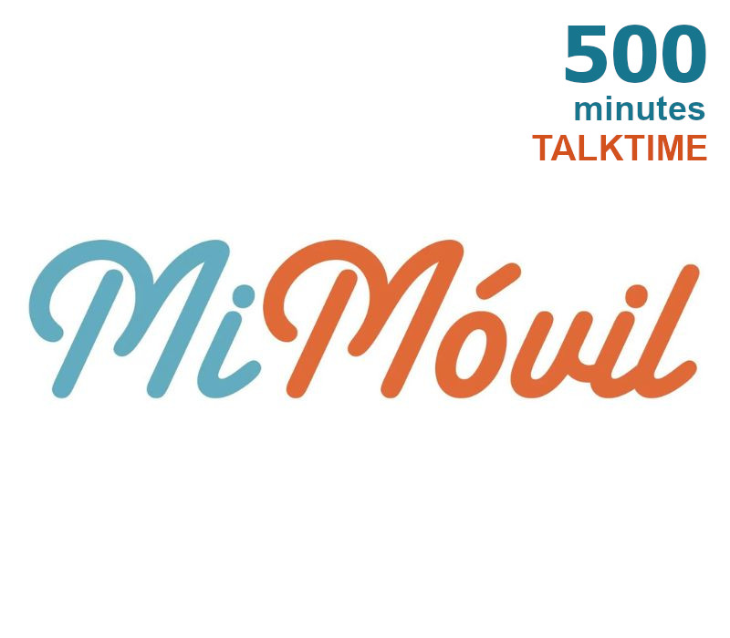 

MiMovil 500 Minutes Talktime Mobile Top-up MX