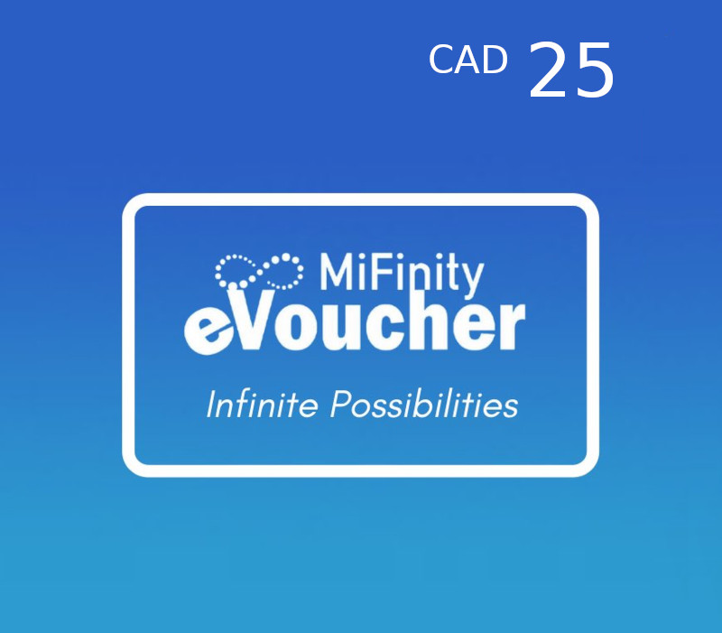 

Mifinity CAD 25 eVoucher