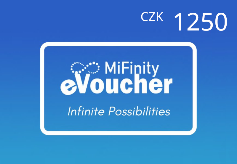 Mifinity EVoucher CZK 1250 CZ