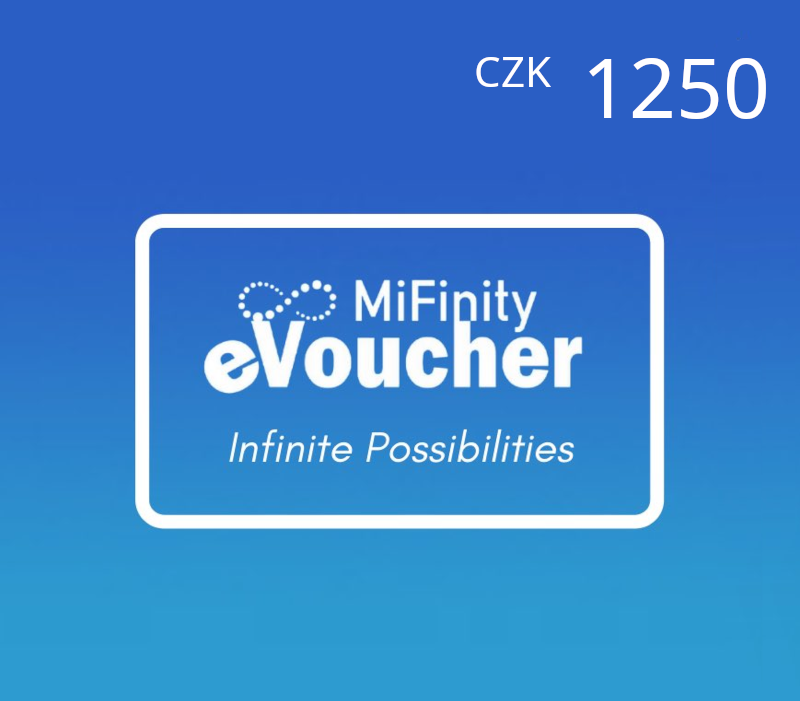 Mifinity EVoucher CZK 1250 CZ