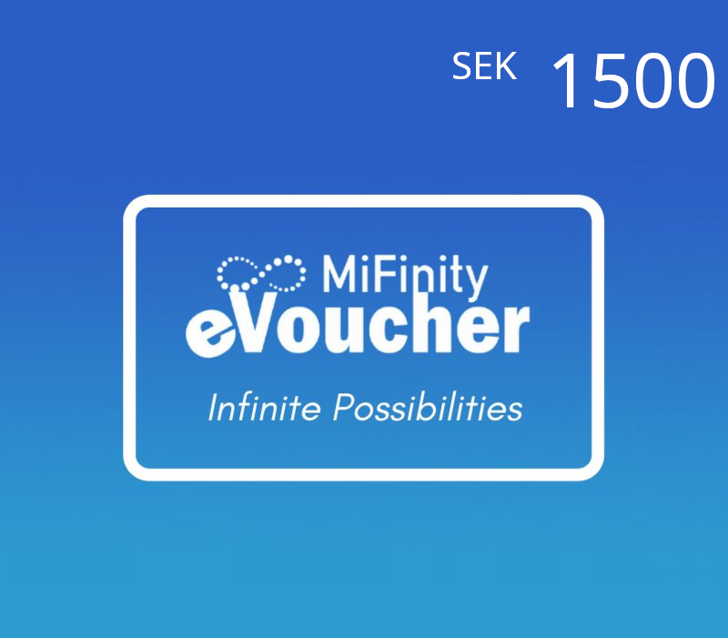 

Mifinity eVoucher SEK 1500 SE