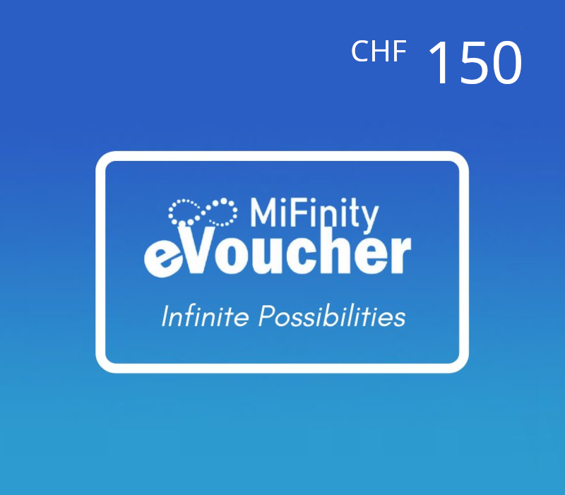 

Mifinity eVoucher CHF 150 CH