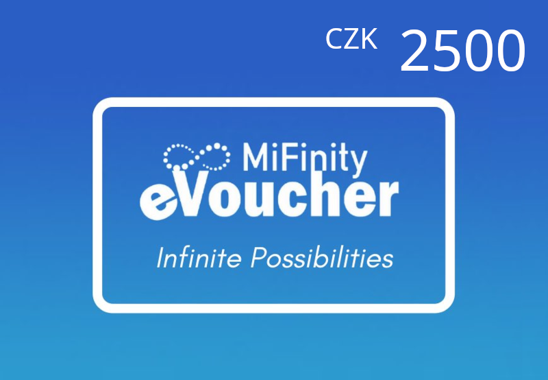 Mifinity EVoucher CZK 2500 CZ