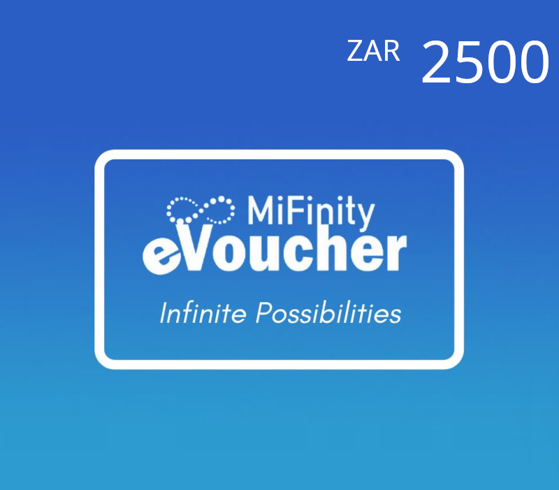 

Mifinity eVoucher ZAR 2500 ZA