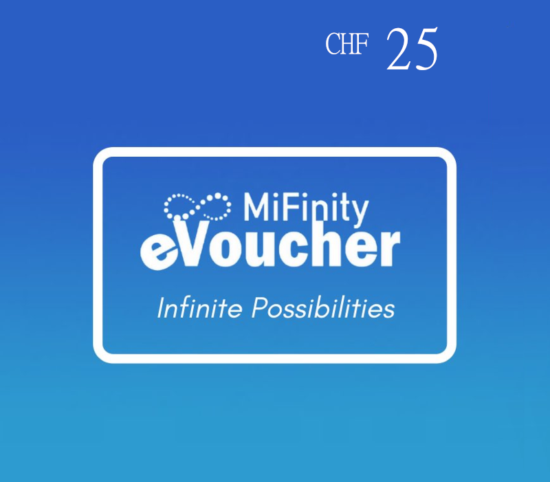 

Mifinity eVoucher CHF 25 CH