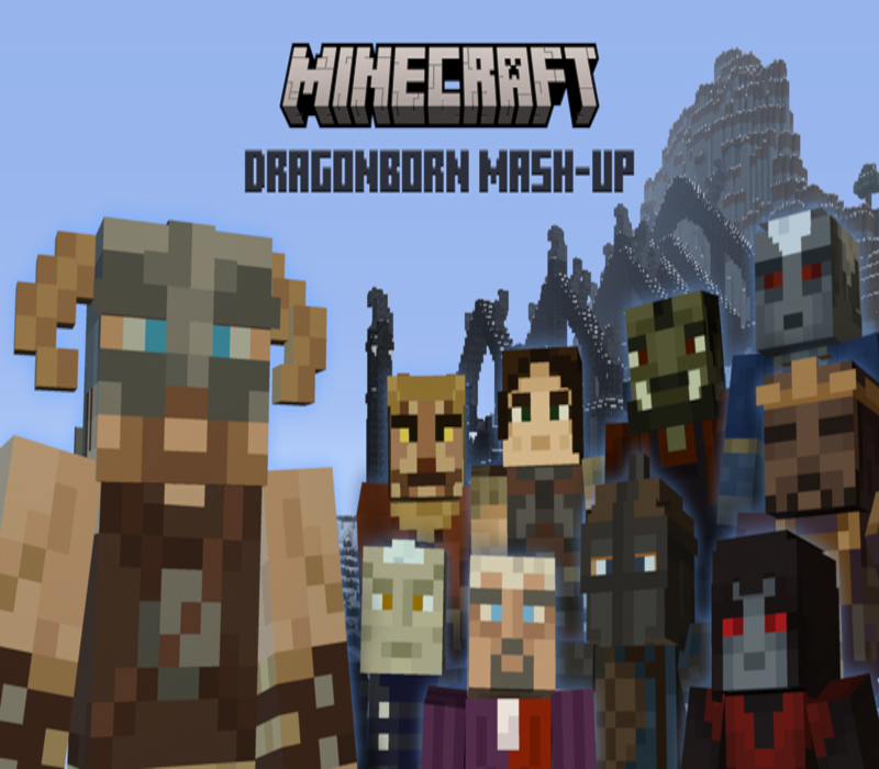 Minecraft - Dragonborn Mash-up DLC AR XBOX One CD Key