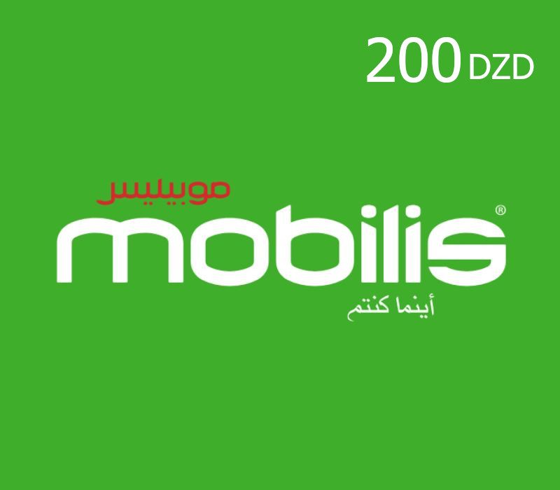 

Mobilis 200 DZD Mobile Top-up DZ