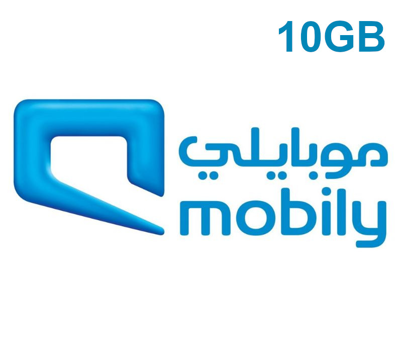 Mobily 10GB Data Gift Card SA (Valid For 1 Month)