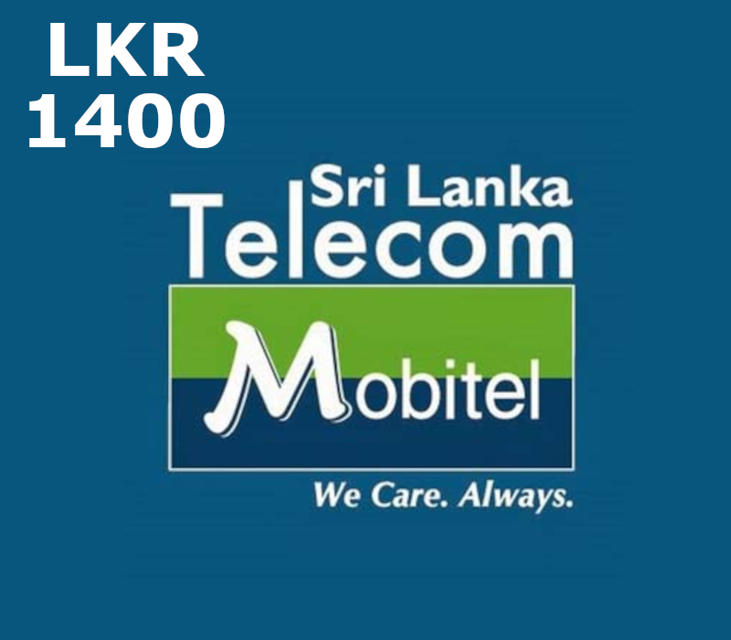 

Mobitel 1400 LKR Mobile Top-up LK