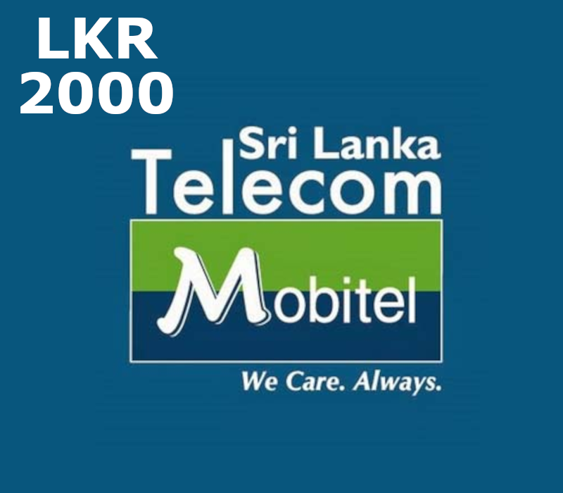 

Mobitel 2000 LKR Mobile Top-up LK